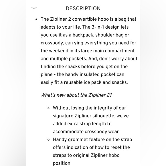 Lug Zipliner, Gingham Black, NWT - Picture 9 of 10